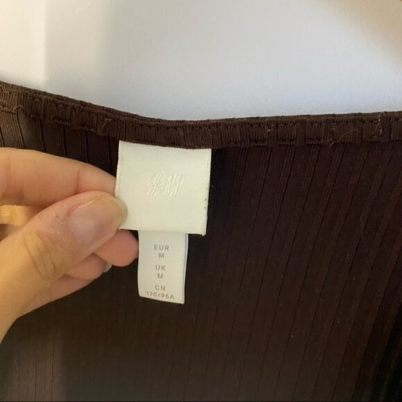 H&m brown long sleeve bodysuit - Picture 4 of 7